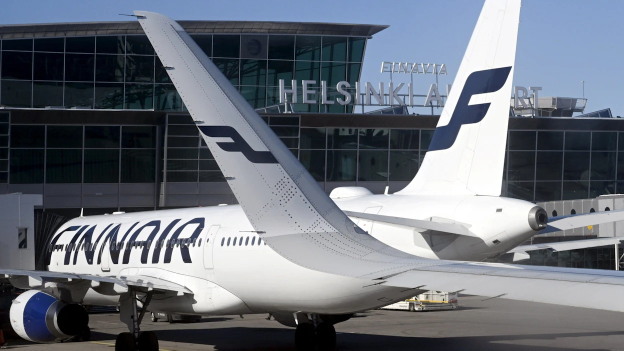 Finnair kuljetti heinäkuussa 6,5 prosenttia enemmän matkustajia kuin kesäkuussa. Kuvituskuva.