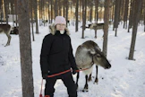 Anne Kynkäänniemi nauttii porokilpailujen yhteisöllisyydestä. Kuusihenkisen perheen kaikki jäsenet ovat mukana, ja kilpailuista on saanut uusia ystäviä ympäri Pohjois-Suomen.