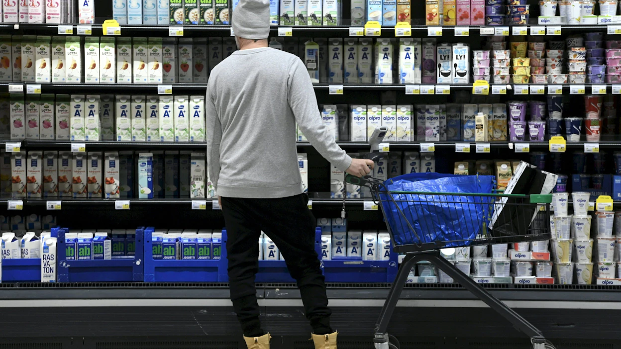 Tilastokeskuksen mukaan ruoan kallistuminen jatkui Suomessa yhä nopeana tämän vuoden maaliskuussa.