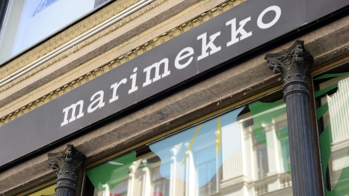 Marimekko ennakoi, että myynti kasvaa tänä vuonna sekä Suomessa että yhtiön toiseksi suurimmalla alueella, eli Aasian-Tyynenmeren alueella. LEHTIKUVA / Laura Ukkonen.