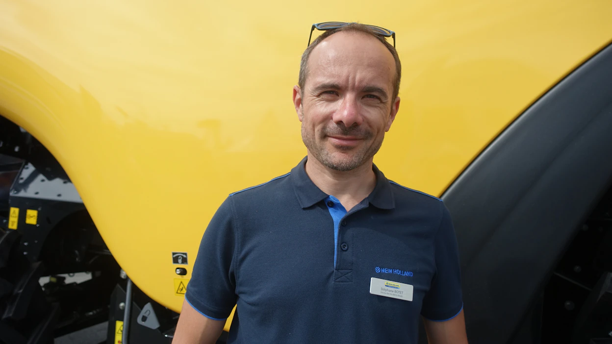 Myyntipäällikkö Stéphane Botet, New Holland France