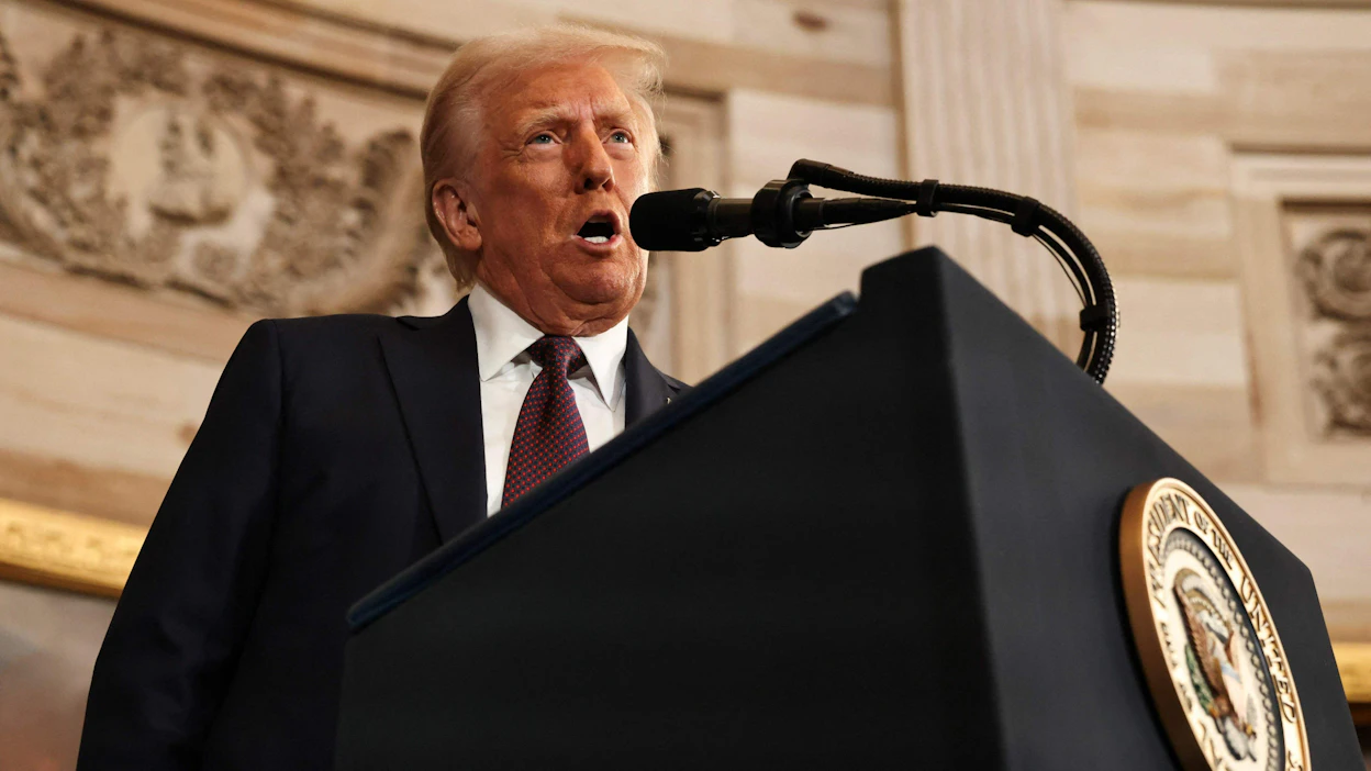 Yhdysvaltain tuore presidentti Donald Trump sanoi virkaanastujaispuheessaan aikovansa asettaa tuontitulleja muille maille.