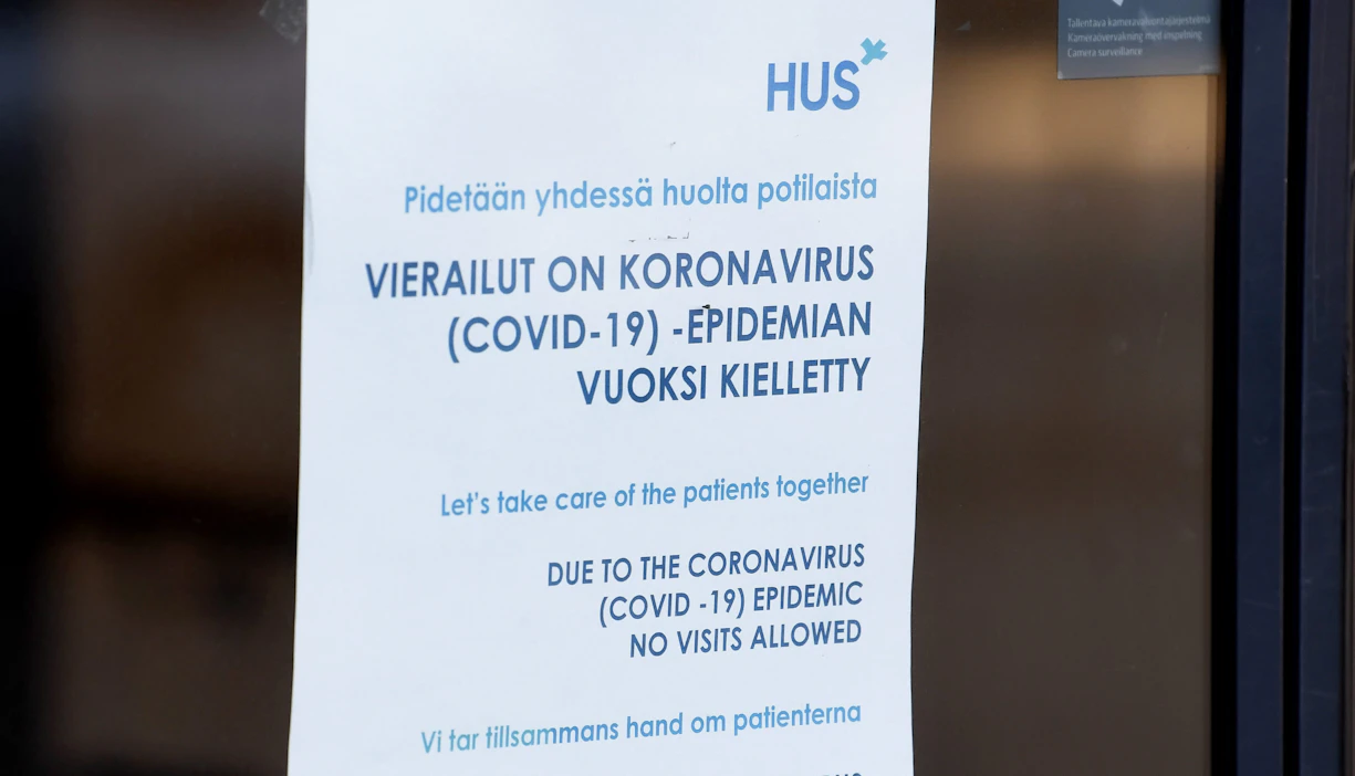 Raportti nostaa esiin myös pandemioiden pitkäaikaiset terveysvaikutukset. VESA MOILANEN / LEHTIKUVA.