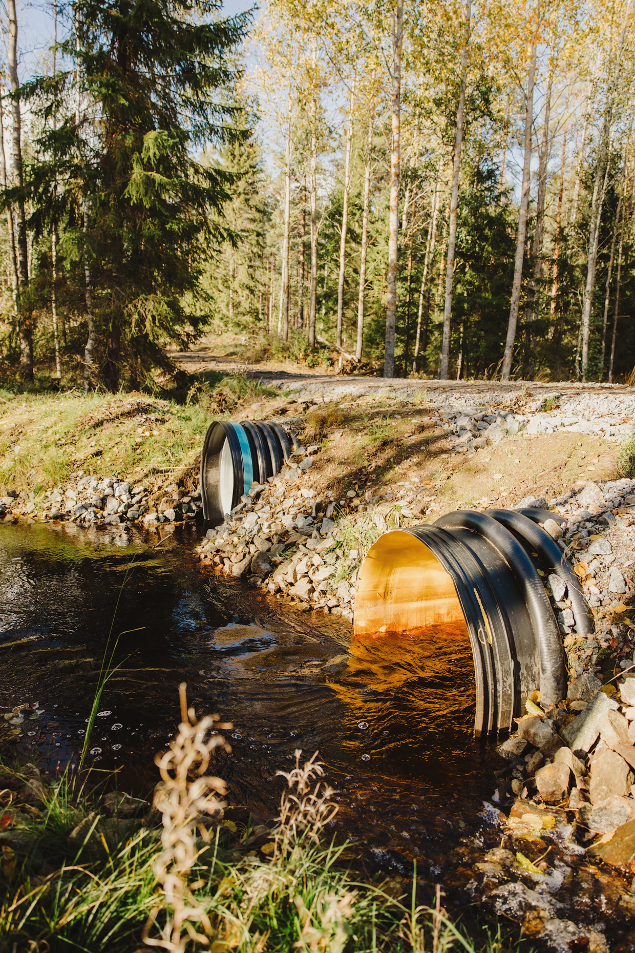 Hyvin mitoitettu rumpu vetää myös harvinaisen suuret sademäärät.