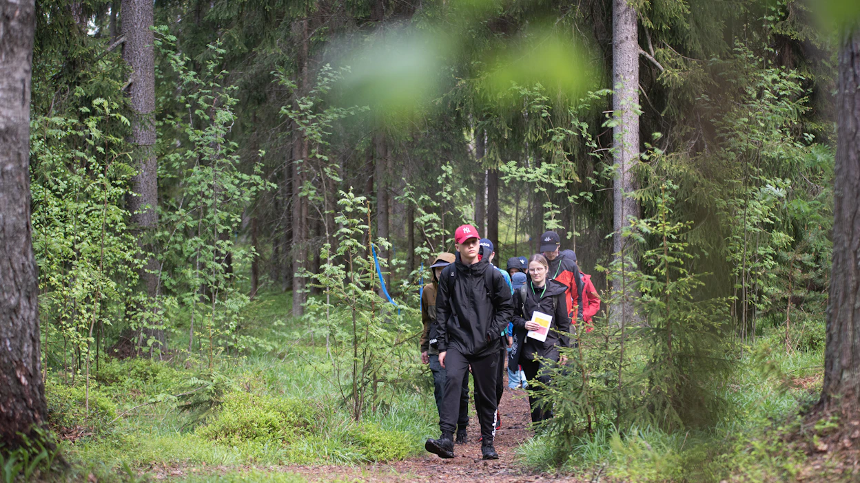 Loppukilpailu käytiin torstaina 25. toukokuuta Tuusulan Ruotsinkylän tutkimusmetsässä.