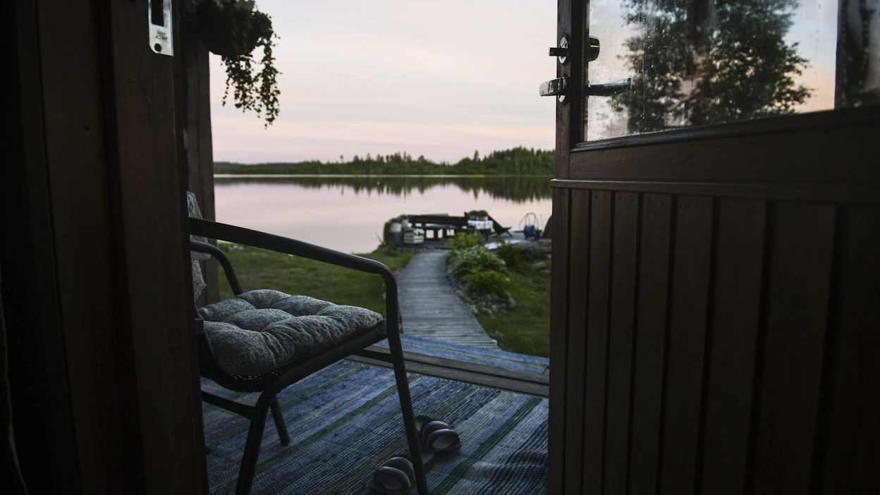 Vuokramökkejä on saatavilla vielä koko kesälle, mutta suosituimpina ajankohtina tarjonta on jo pienempää. LEHTIKUVA / Emmi Korhonen.