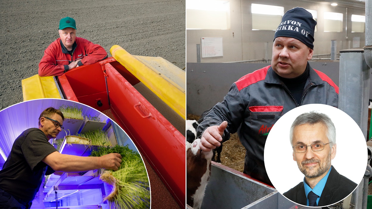 Kuvassa ovat itsenäisyyspäivän kunniamerkeillä palkitut Anssi Hänninen (vasen alakulma), Kari Vaismaa (vasen yläkulma), Ville Pekkarinen (oikeassa yläkulmassa) ja Sakari Alasuutari (oikea alakulma).