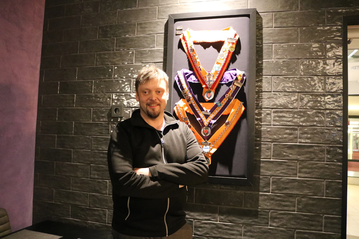 Jari Ruonakoski on palkittu keittiömestari.