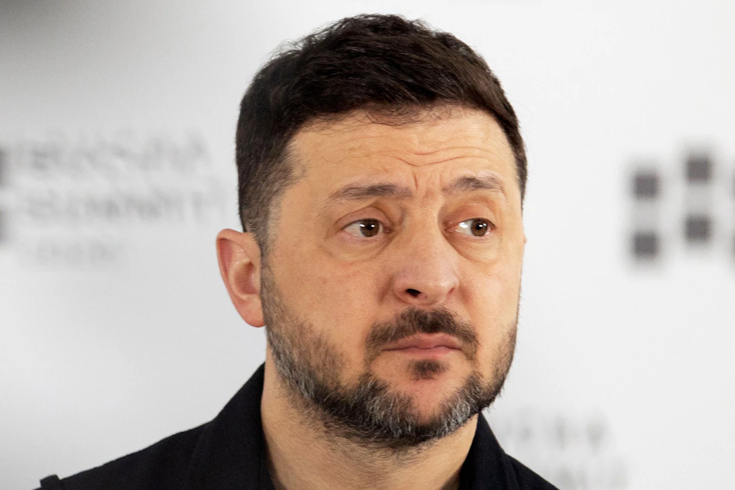 Venäjä ilmoitti Kremlin tiedotteessa tulitauosta sen jälkeen, kun Ukrainan presidentti Volodymyr Zelenskyi (kuvassa) oli tulitaukoa ehdottanut. AFP/LEHTIKUVA.