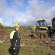 Jussi Puoskari johtaa kaikkiaan lähes sadan koneen toimintaa suomalaismetsissä.
