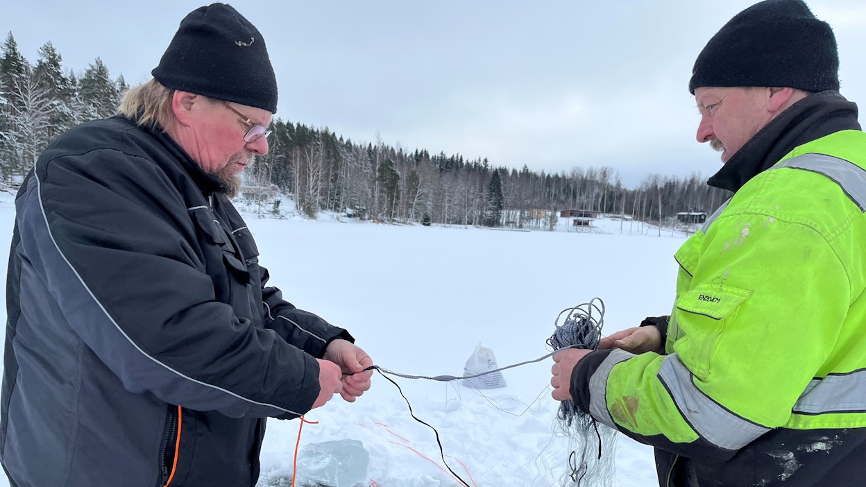 Verkon kanssa pitää olla tarkkana, jotta verkko ei mene solmuun.