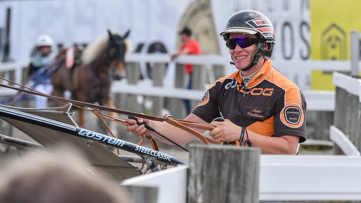 Antti Veteläisellä on ollut hymy herkässä Tekno Grandin kehityksen ansiosta.