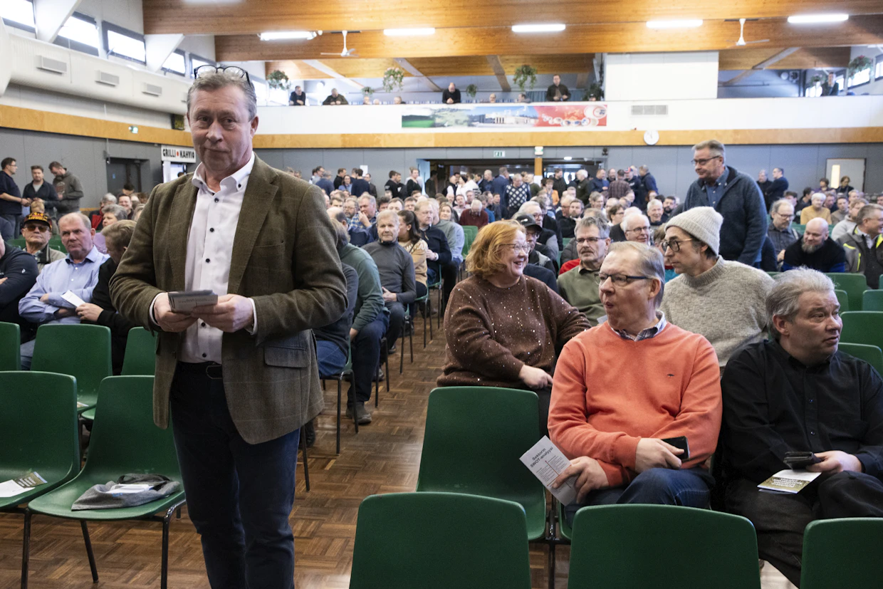 Max Schulman muistutti, että kriisin ratkaisu lähtee viljelijöistä itsestä. Paljon riippuu tulevan kasvukauden kylvövalinnoista.