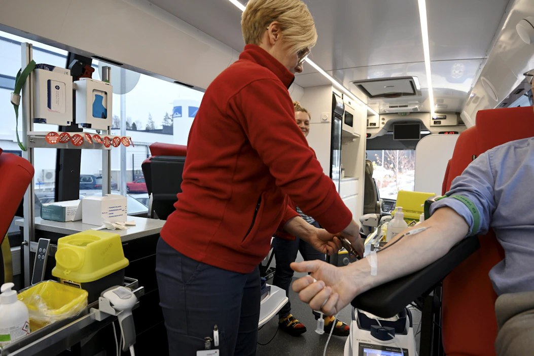 Kantasolurekisteriin liittyi viime vuonna yli 5 000 uutta jäsentä. MARKKU ULANDER / LEHTIKUVA.