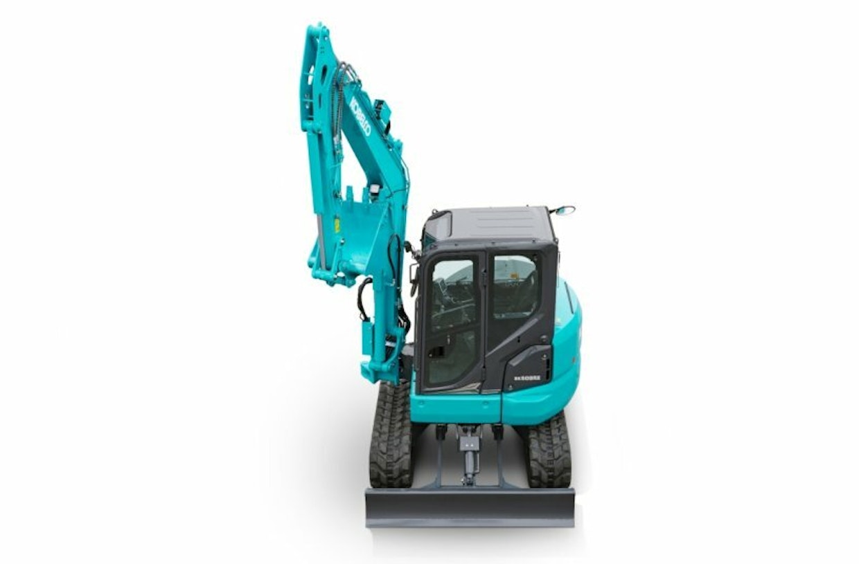 Kobelco esittelee uudistetun viiden tonnin kaivinkoneen. Mallimerkintä on SK50SRX-7. Valmistajan mukaan hydrauliikka on aiempaa tehokkaampi. Myös ohjaamoon on tullut parannuksia.