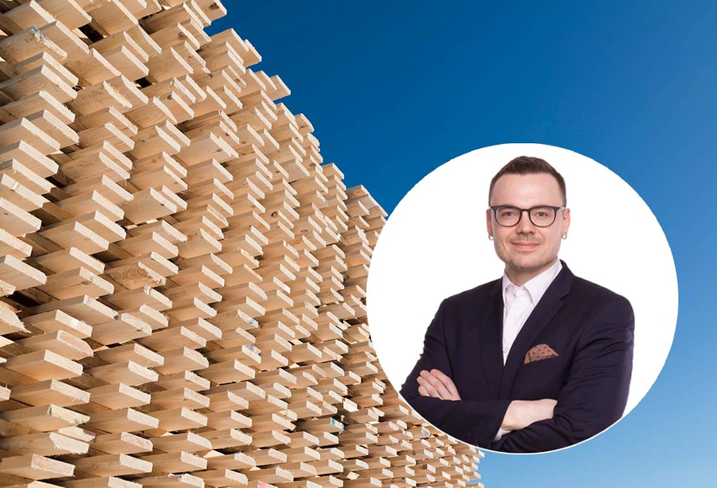 ”Sahateollisuuden ratkaisuilla on merkittävä ilmastopotentiaali. Lisäksi alan työllistämisjalanjälki on vahva ympäri Suomen”, sanoo Sahateollisuus ry:n tuleva toimitusjohtaja Tino Aalto.
