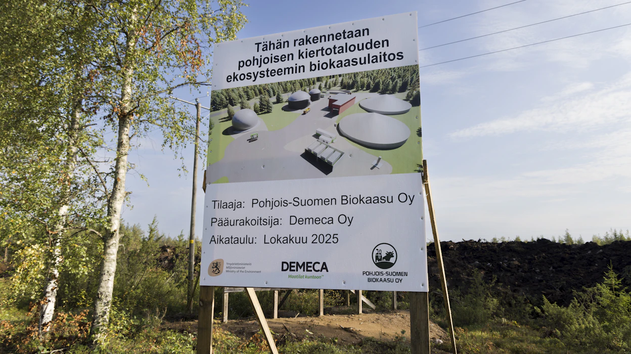 Ranualle rakennetaan maatilojen yhteistyöllä biokaasulaitos. Sen tuottamalla kaasulla voi korvata 600 000 litraa dieseliä.