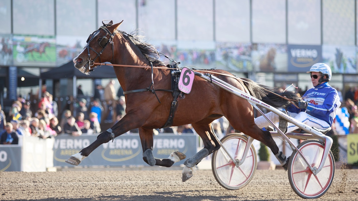 Mandela Zon edustaa Suomea lauantaina Bodenin kansainvälisessä huippulähdössä. Kuvassa rattailla istuu Jorma Kontio - lauantaina Ruotsissa Niko Jokela.