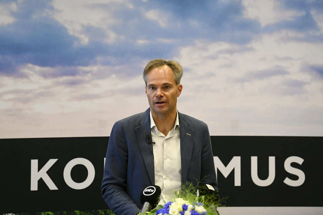 Kokoomuksen Kai Mykkäsen mukaan Suomeen tulisi sijoittaa Naton pysyviä toimintoja. LEHTIKUVA / Jussi Nukari.