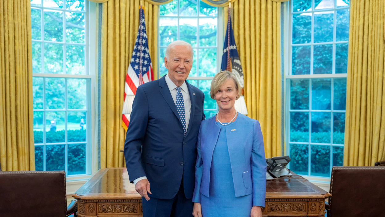 Leena-Kaisa Mikkola on jo ehtinyt tavata supervallan väistyvän johtajan, presidentti Joe Bidenin Valkoisessa talossa Washingtonissa.