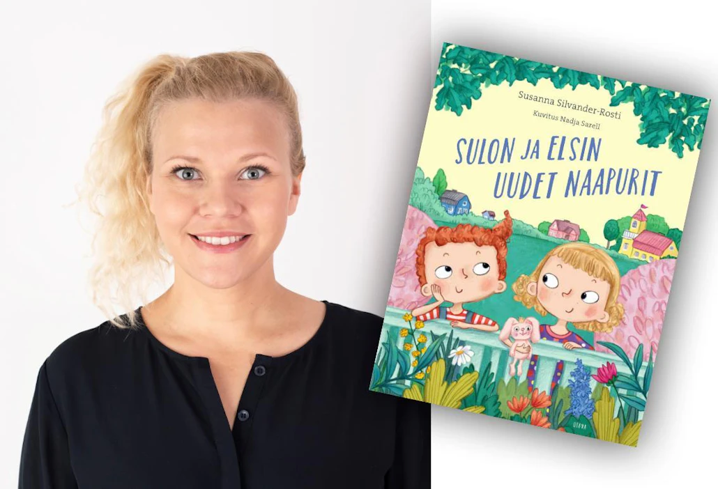 Susanna Silvander-Rosti: Sulon ja Elsin uudet naapurit. 31 sivua. Otava.