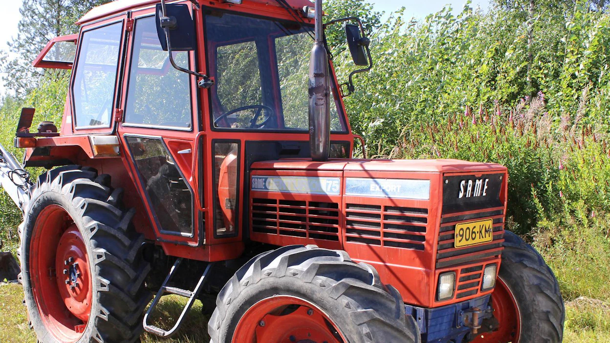 Same Centurion 75 Export -traktoria valmistettiin vuosina 1981-85 Italiassa.