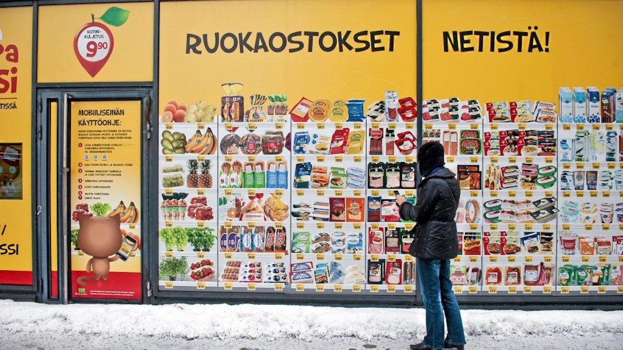 Ruokaa ostetaan verkosta vielä vähän, mutta kasvu on nopeaa.