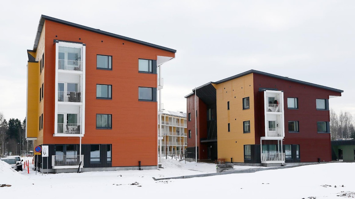 Uusia puukerrostaloja on rakennettu muun muassa Helsinkiin.