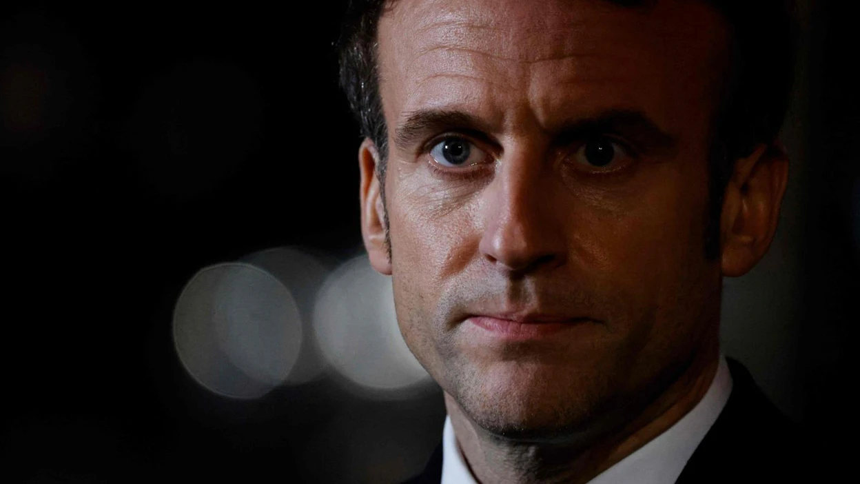 Macronin mukaan Ranska on laiminlyönyt investoinnit maan ydinvoimateollisuuteen kymmenen viime vuoden aikana vuonna 2011 tapahtuneen Fukushiman ydinvoimalaonnettomuuden takia. LEHTIKUVA / AFP