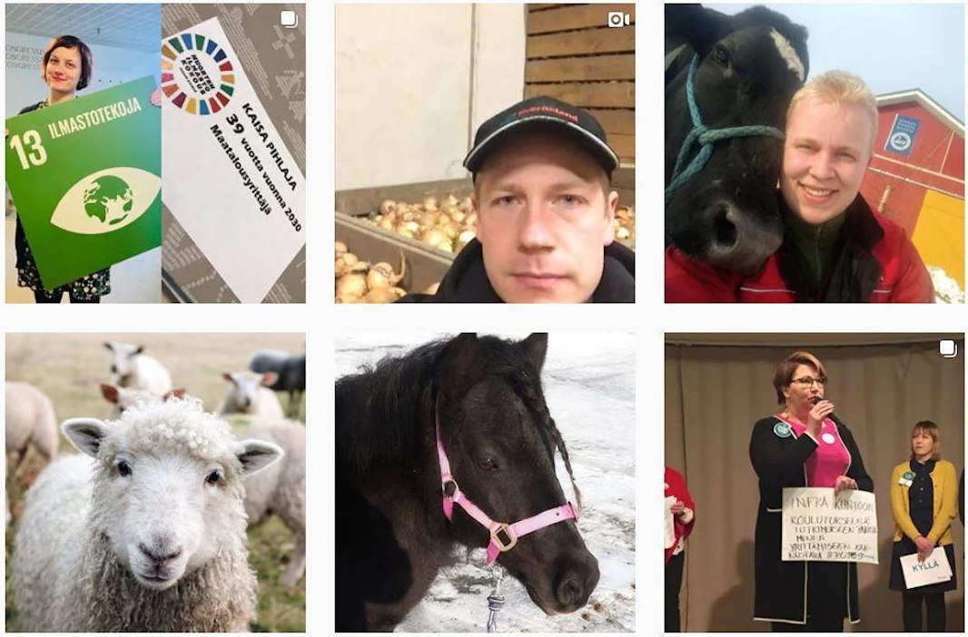 Instagramista löytyy julkaisuja tunnisteella #äänimaalle.