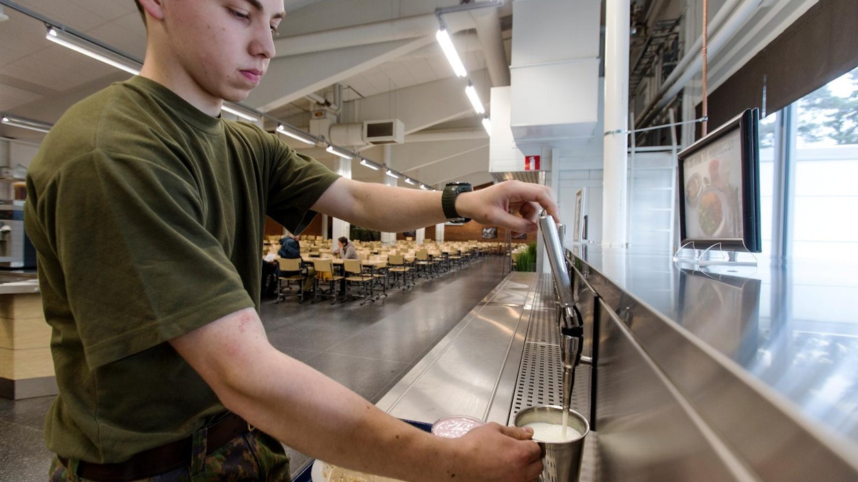 Leijona Catering kuvaa vuosikertomuksessaan, että se valmistaa ateriat puhtaista, kotimaisista raaka-aineista.