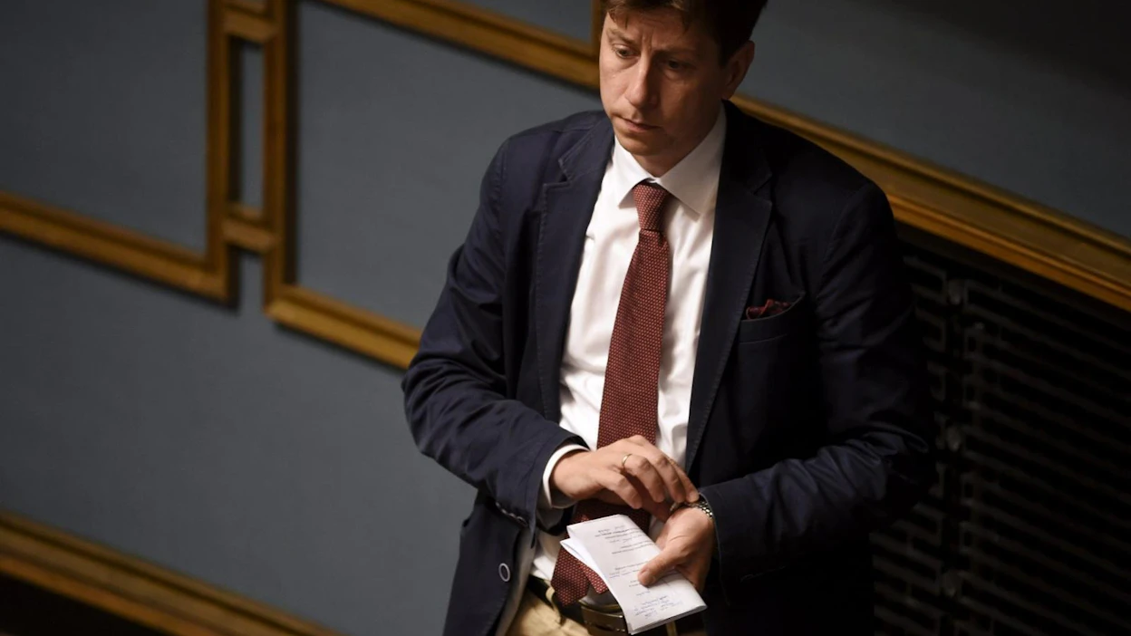 Puisto on perussuomalaisista ensimmäinen, joka on ilmoittanut asettuvansa ehdolle puolueen puheenjohtajaksi. LEHTIKUVA / EMMI KORHONEN