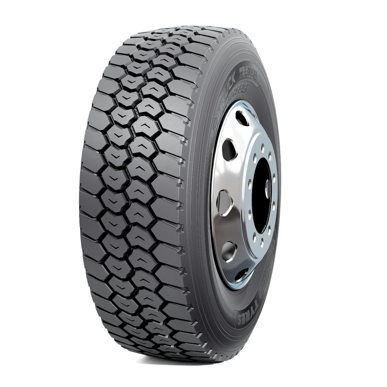R-Truck Trailer on saatavilla nyt myös 285/70R19.5 koossa. Ensisijainen käyttökohde on puutavarakuljetuksissa.