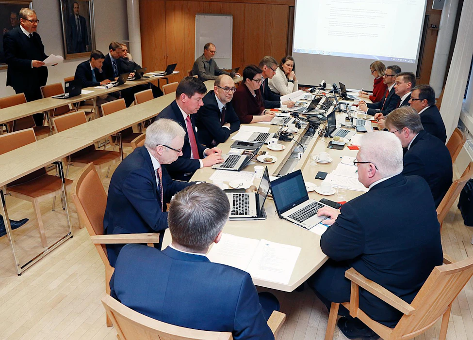 MTK:n johtokunta joulukuun kokouksessa. Kokoonpano on sama kuin tänä vuonna. Nimet ja muut tiedot ovat jutun lopussa.