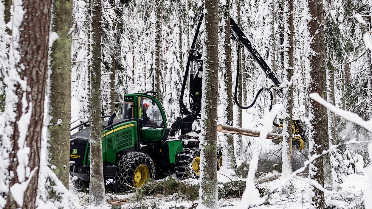 Taneli Kolströmin mukaan jatkuvapeitteinen kasvatus ohjaa hakkuita tehtäväksi entistä enemmän kesäaikaan. ”Jatkuvapeitteisessä kasvatuksessa pyritään poistamaan isot puut pienten päältä, mikä ei varsinkaan kuusikossa onnistu pakkasella ilman korjuuvaurioita.”