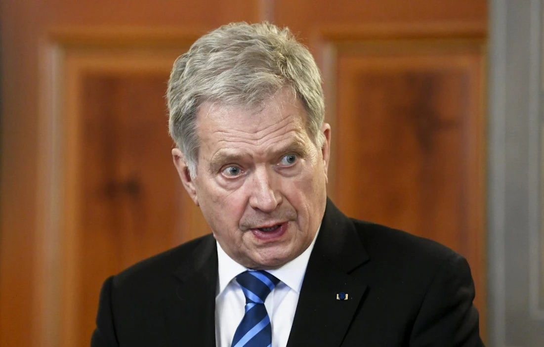 Niinistö sanoi Svenska Ylen haastattelussa uskovansa, että Naton jäsenhakijoiltaan edellyttämä tieto kansan tuesta on olemassa Suomessa. Lehtikuva / Vesa Moilanen
