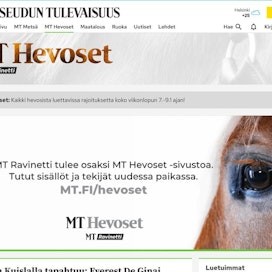 Maaseudun Tulevaisuuden nettisivut uudistetaan huhtikuussa. Samalla nykyiset Ravinetti- ja Hevoset-osastot yhdistetään.