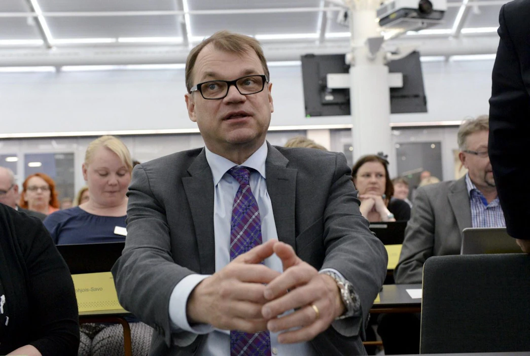 Pääministeri Juha Sipilä (kesk.) vastaa omistajaohjauksesta hallituksessa. Linjauksia valtion omistajapolitiikasta odotetaan lähipäivinä. LEHTIKUVA / VESA MOILANEN