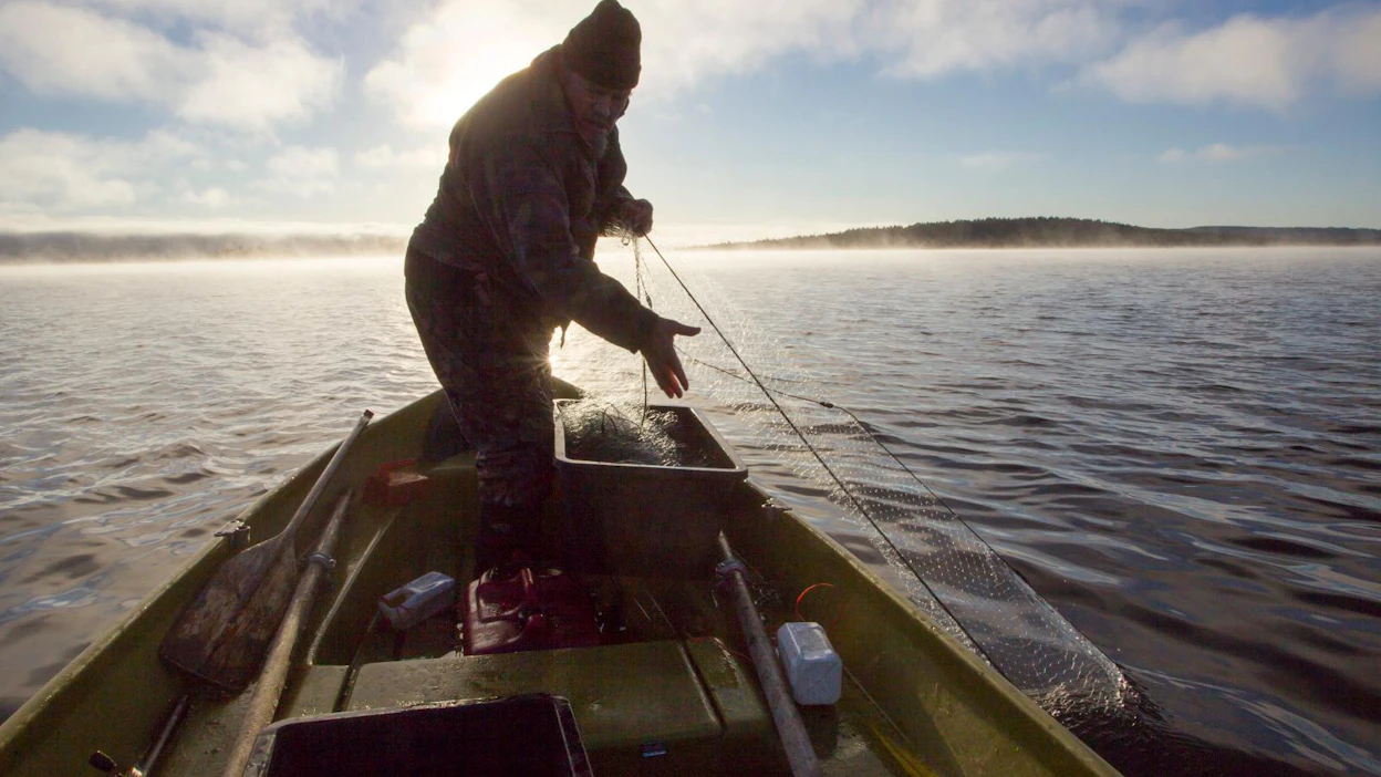 Kalastajat hankkivat Metsähallituksen pyydysalueille vuosittain noin 4000–5000 kalastuslupaa. Kuvituskuva.
