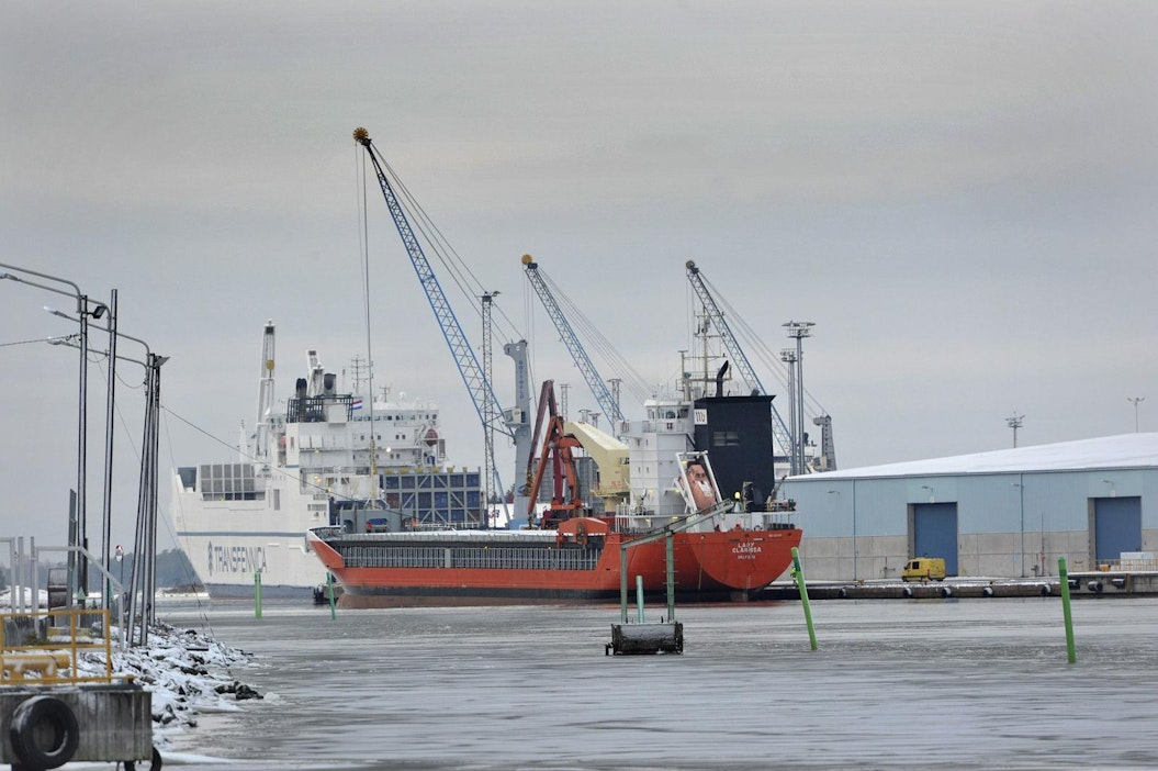 Kauppatase oli tammikuussa 526 miljoonaa euroa ylijäämäinen. LEHTIKUVA/Juha Sinisalo