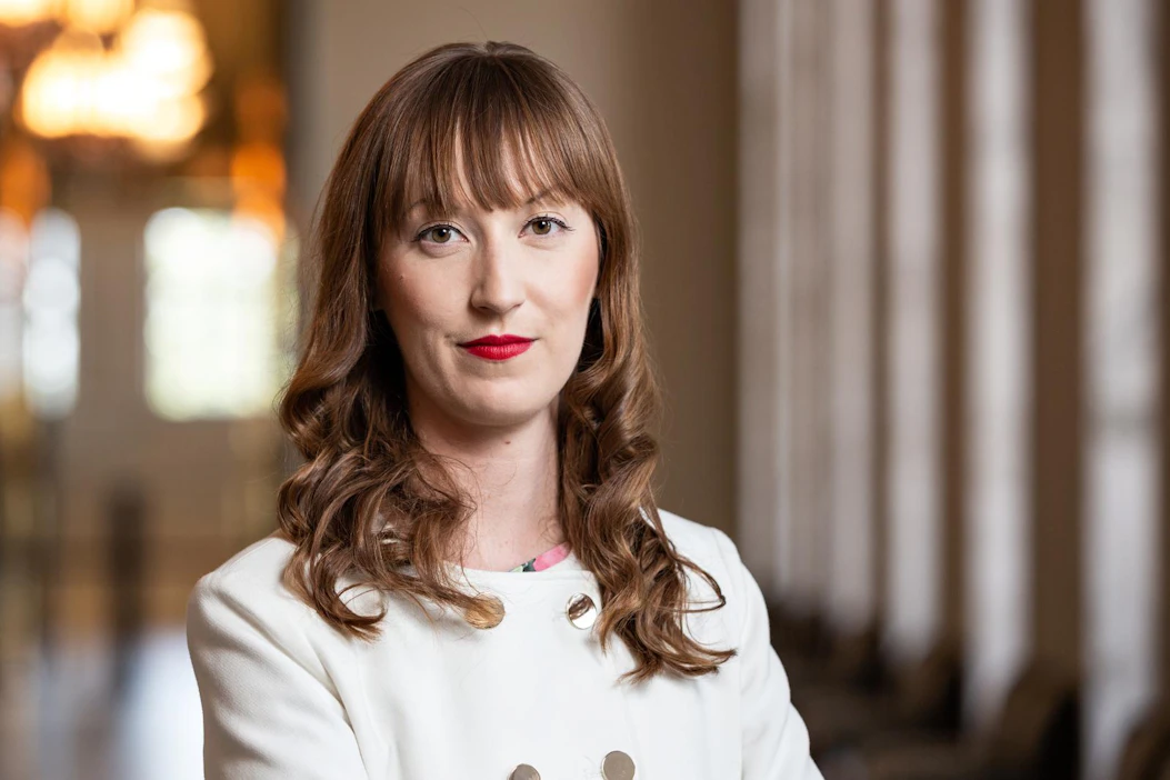 Helsinkiläinen demaripoliitikko Eveliina Heinäluoma nousi kansanedustajaksi eduskuntavaaleissa 2019.