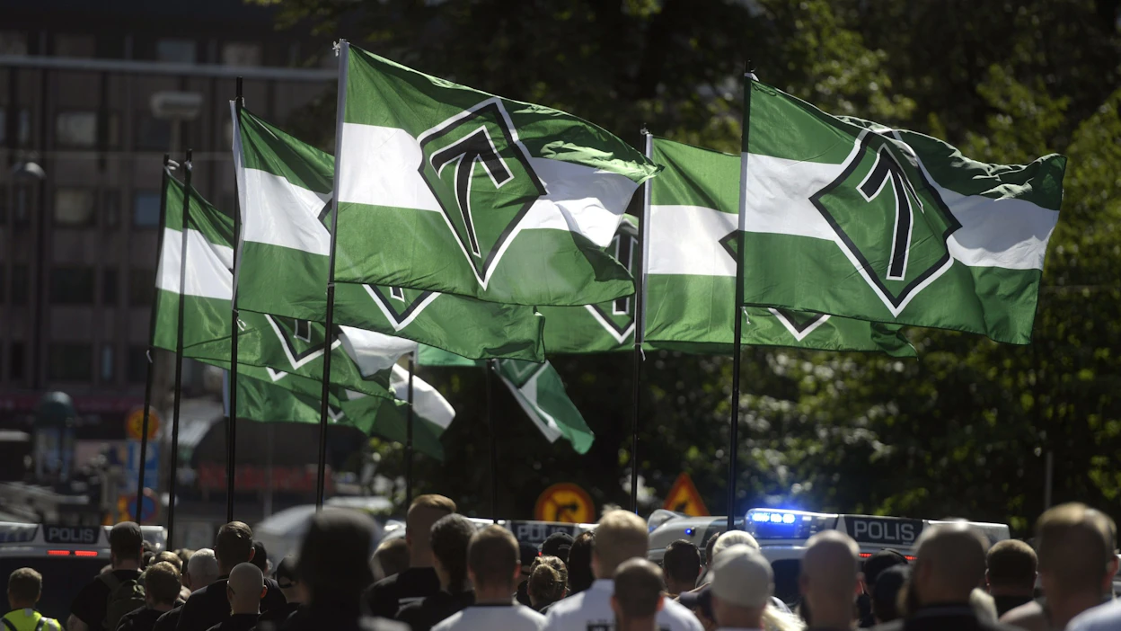 Viranomaisten mukaan PVL:n toimintaa jatkettiin laittomasti vuosina 2019–2020 Kohti vapautta -liikkeen nimissä. LEHTIKUVA / Vesa Moilanen.