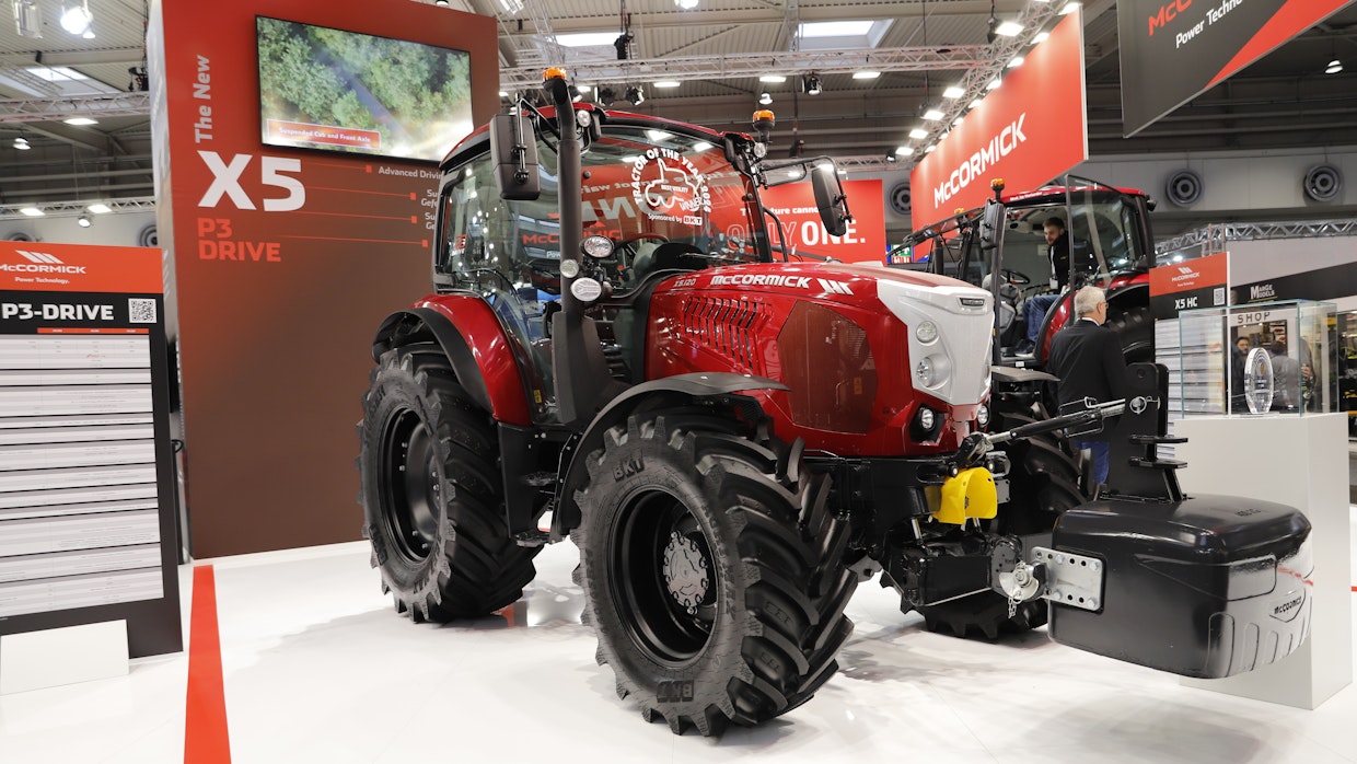Best Utility -sarjan voitti McCormick X5-120 P3-Drive. 114-hevosvoimaisessa traktorissa on emokonserni Argo Tractorsin omavalmisteinen kolmen pikavaihteen robottivaihteisto, uudentyyppinen ohjausjärjestelmä eri ajotiloineen ja kattavat täsmäviljelyominaisuudet.