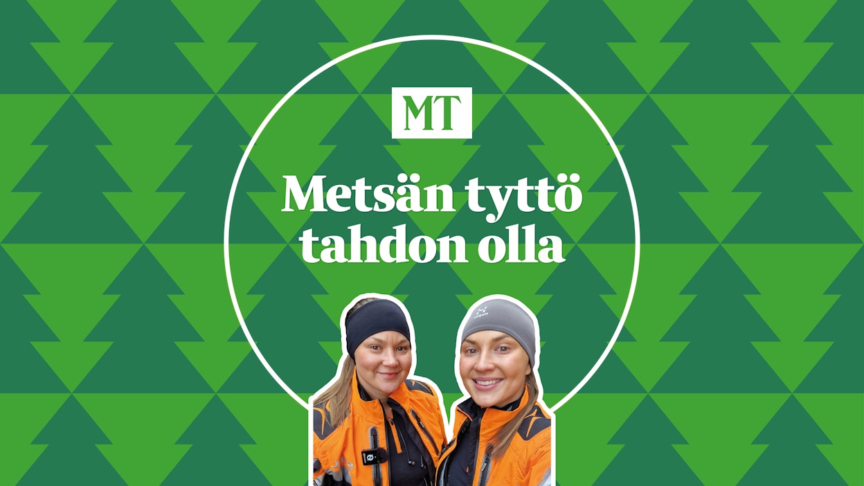 Anna ja Ella Hautaviita työskentelevät perheyrityksessä.