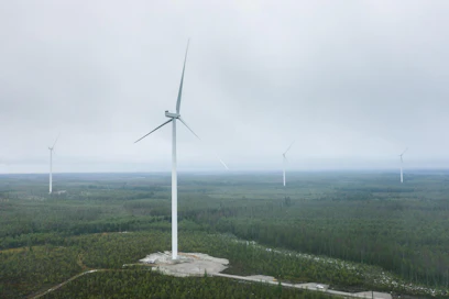 Ponsivuori Kurikassa on yksi Ikean neljästä tuulipuistosta Suomessa.