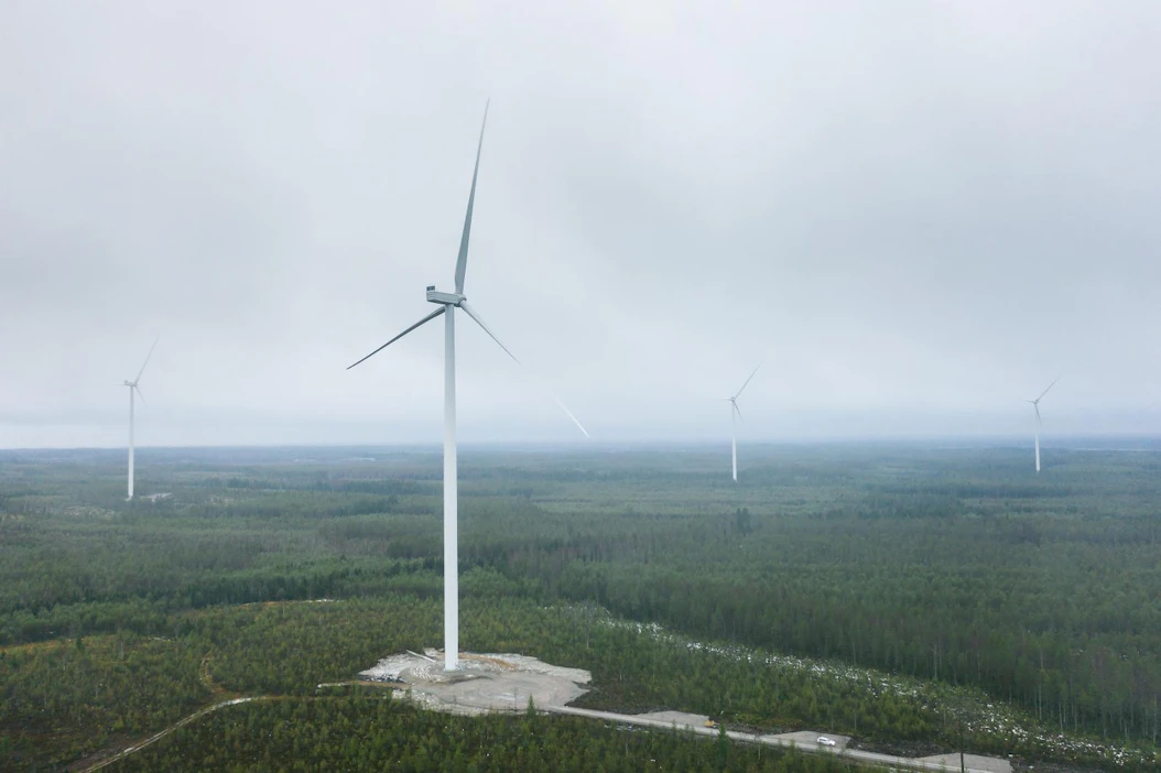 Ponsivuori Kurikassa on yksi Ikean neljästä tuulipuistosta Suomessa.