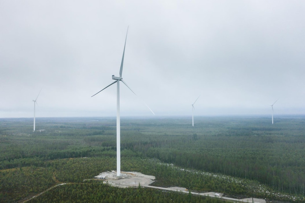 Ponsivuori Kurikassa on yksi Ikean neljästä tuulipuistosta Suomessa.