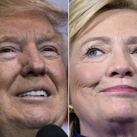 LEHTIKUVA/AFPCNN:n mukaan demokraattien Hillary Clinton sai lopulta lähes 2,9 miljoonaa ääntä enemmän kuin presidentiksi valittu Donald Trump.