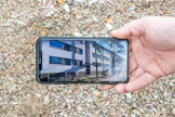 Helenenkatu 30 Hyvinkäältä murskattiin ja murska käytettiin metsäautotien pohjaksi. Pinnalle tulee vielä kerros soraa.