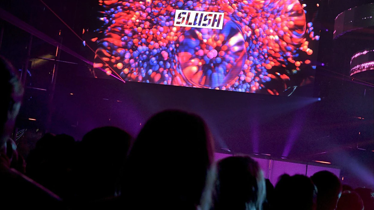 Startup -yritysten ja sijoittajien Slush -tapahtuma kokosi väkeä marraskuussa 2019. Lehtikuva / Markku Ulander